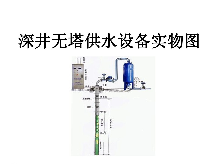 铜仁江口县井泵无塔式供水设备